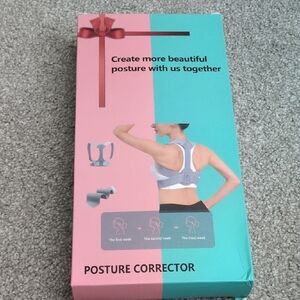 Pink and Blue Posture Corrector